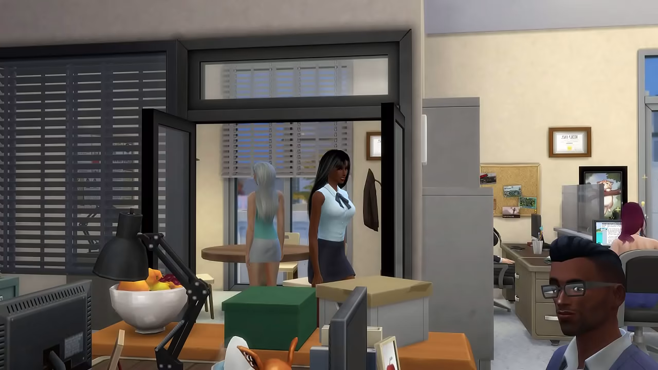 The Office Sims Parody (Asian Futa Seduced by BWC) | Episode 48