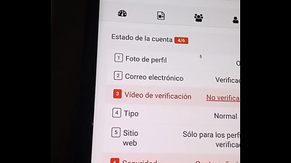 V&iacute;deo de verificaci&oacute;n