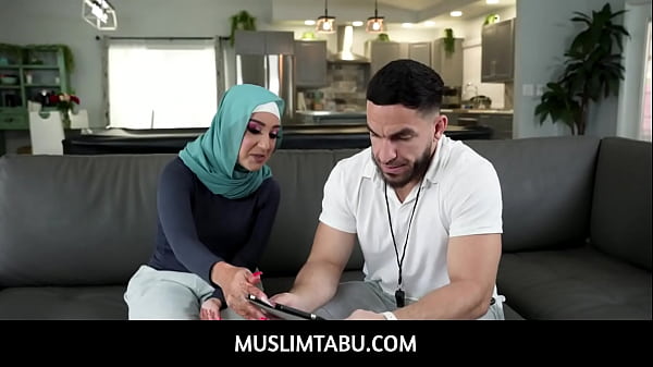 MuslimTabu  - Hot brunette busty Violet Gems naughty proposal for her coach Peter Green