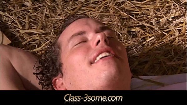 Cock teased and fucked in the barn