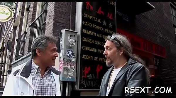 Beautiful gives hot oral-job and takes it up he...