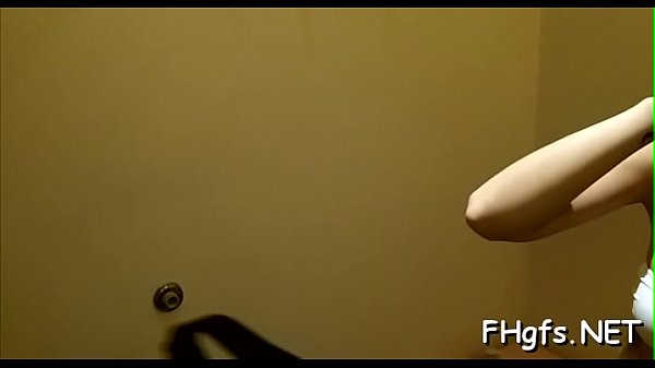 Lustful teen is having sex