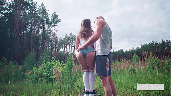 Incredible outdoor ATM and anal creampie for fitness teen Mia Bandini.