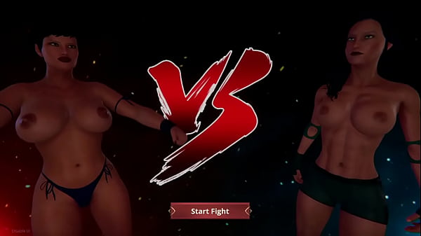 Furia VS Twiggy Nelson (Naked Fighter 3d)