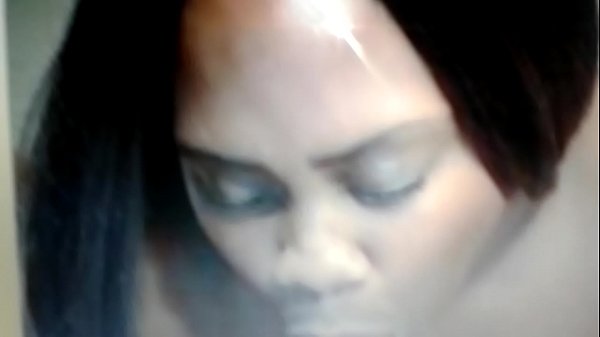 BrownSuga takes dildo straight down her throat