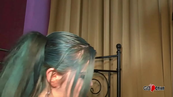 PutaLocura - La guapa jovencita Meraki cabalgando la polla de Torbe y tragando lefa