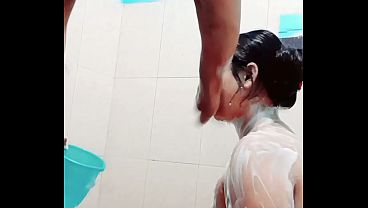 Desi bathroom sex