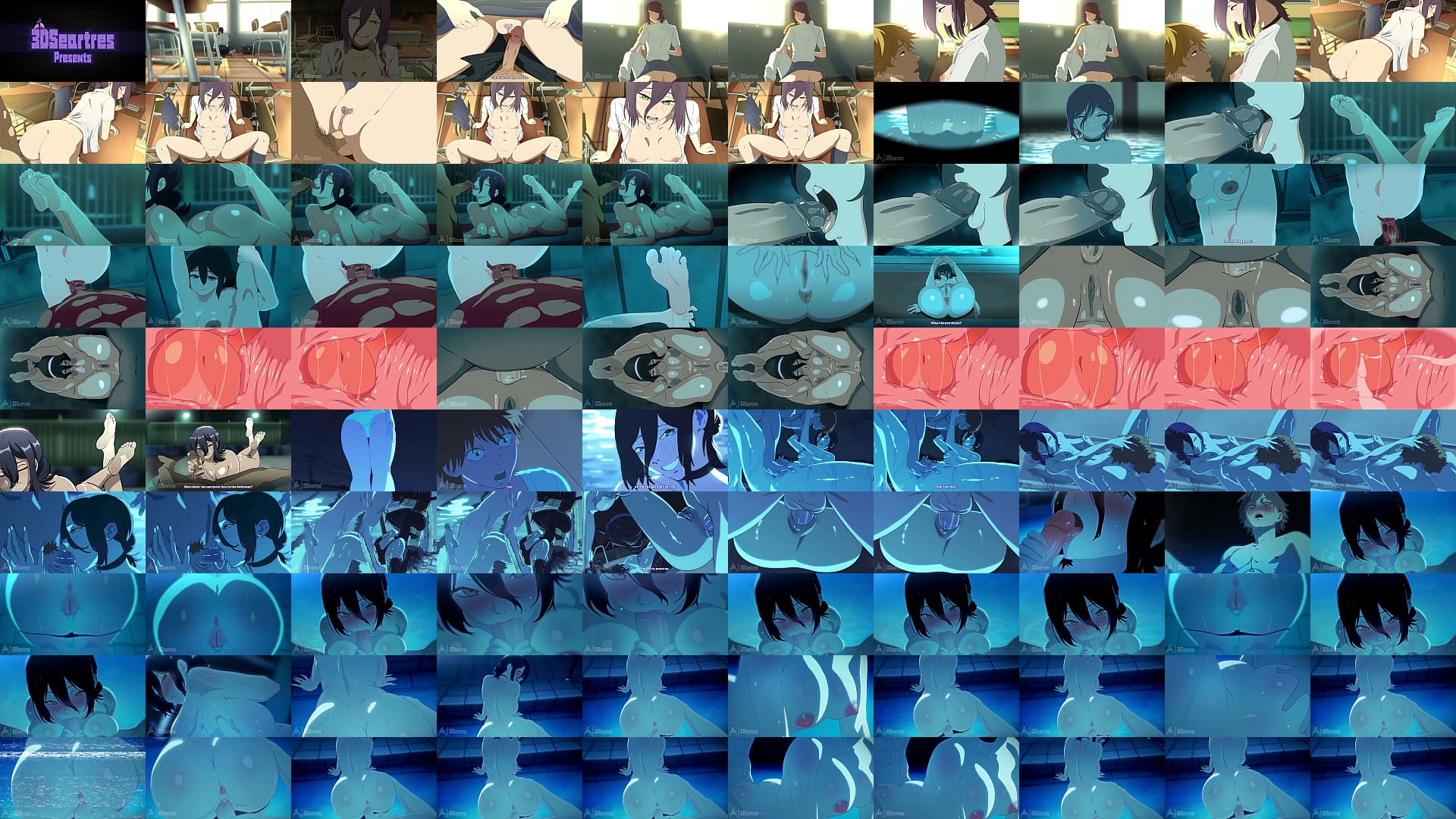 Reze (Chainsaw Man) 2D Compilation - Anime Sex Animations 预览图