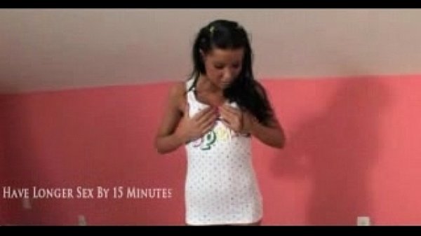 Cherry beauty in white with big toy