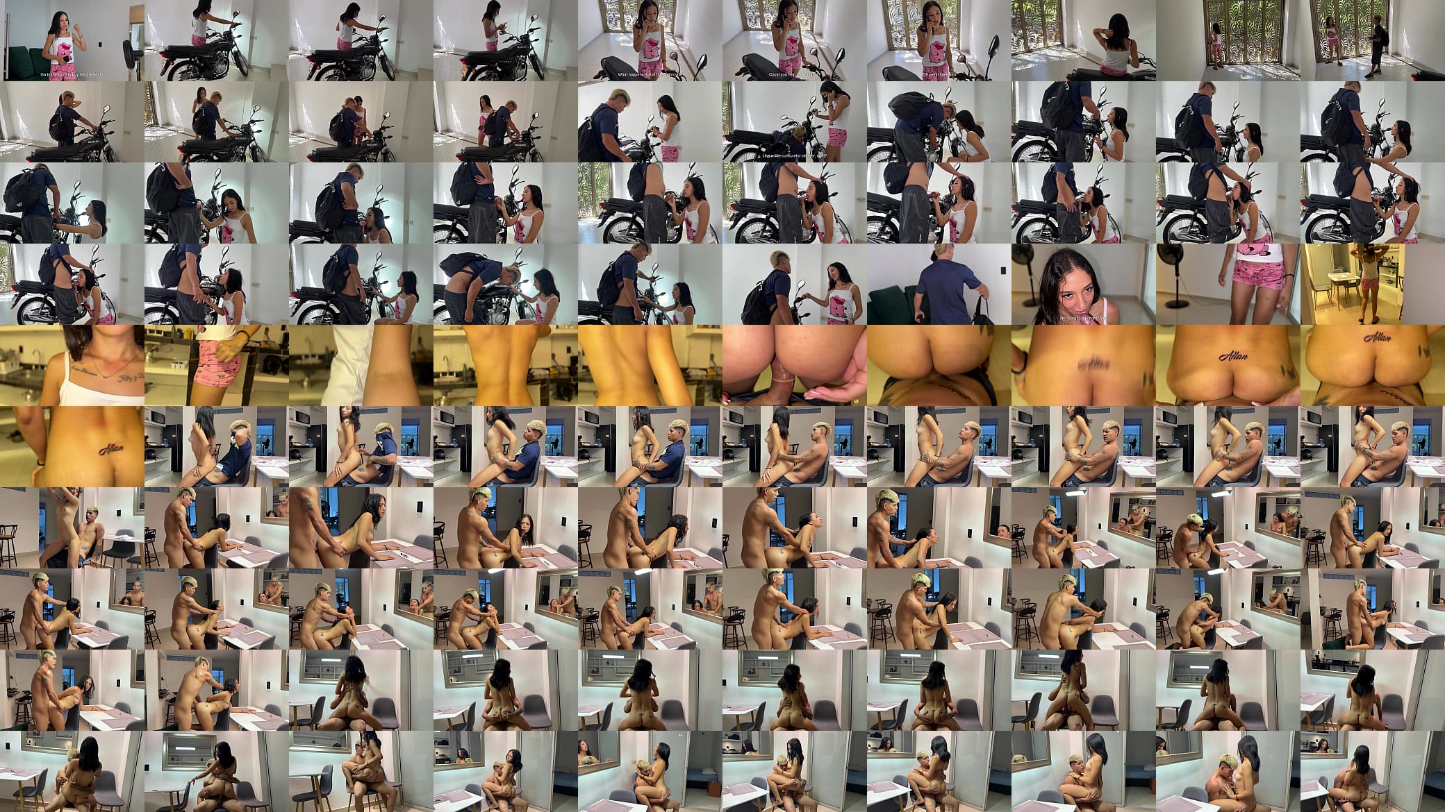 VEN TE PAGO CON SEXO. Chica latina ofrece una buena cogida con desconocido a cambio de reparar su moto. 预览图