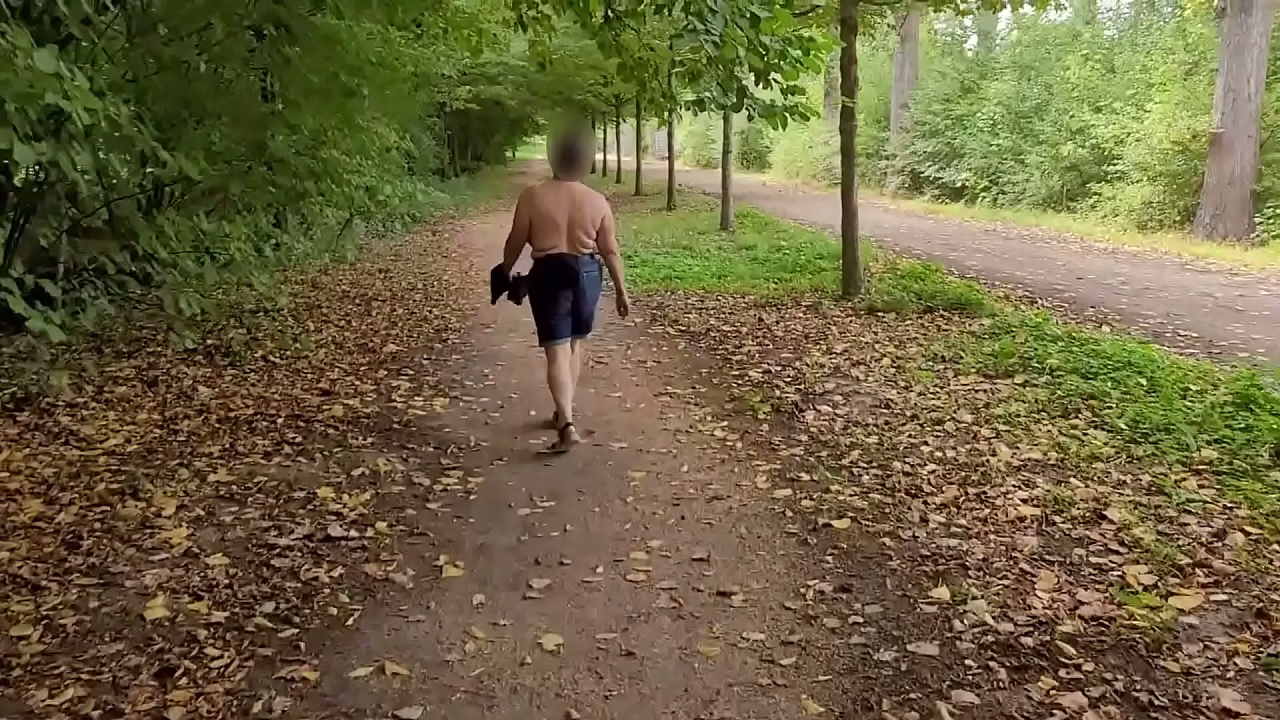 A busty milf public flashing