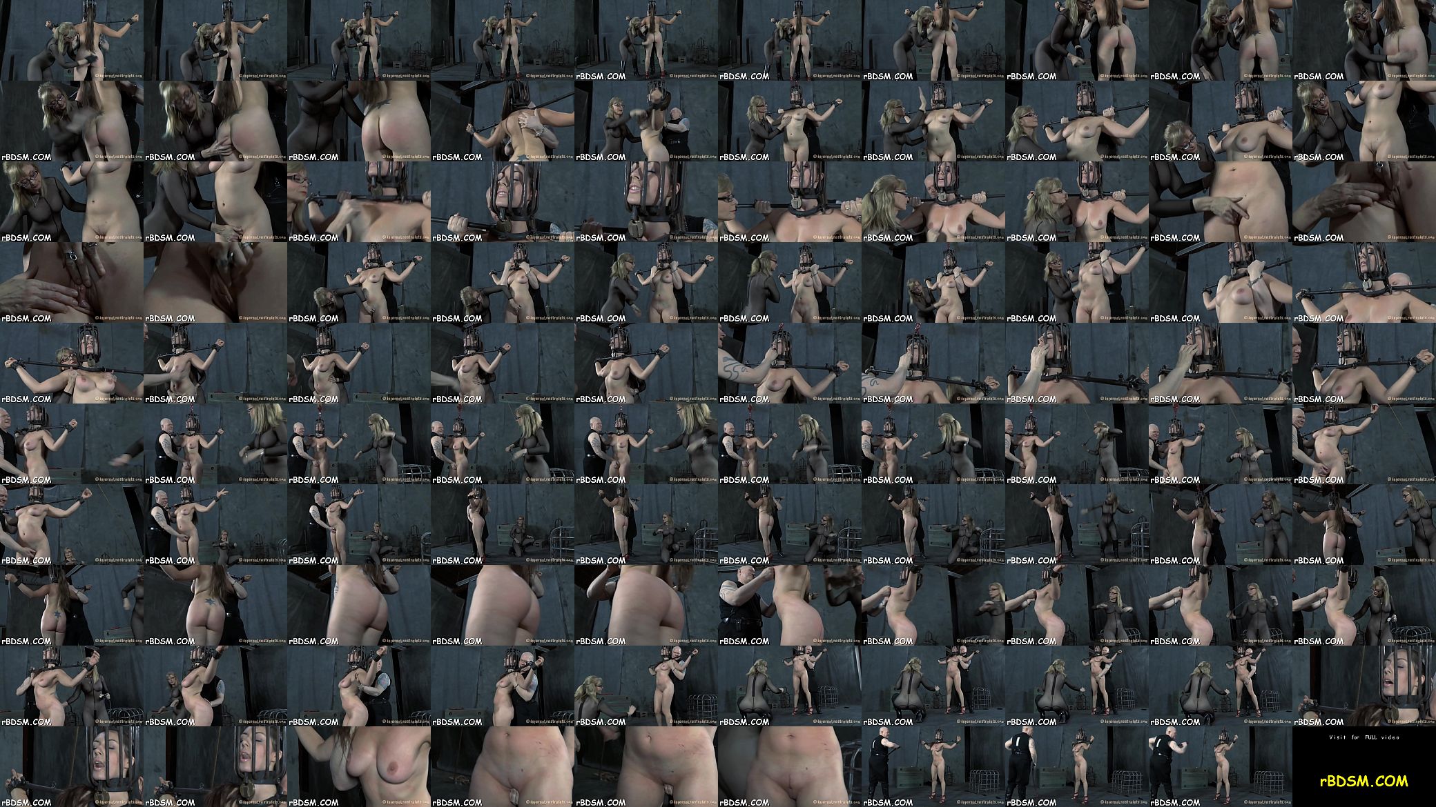 Chained up playgirl gets doggystyle plowing from 预览图