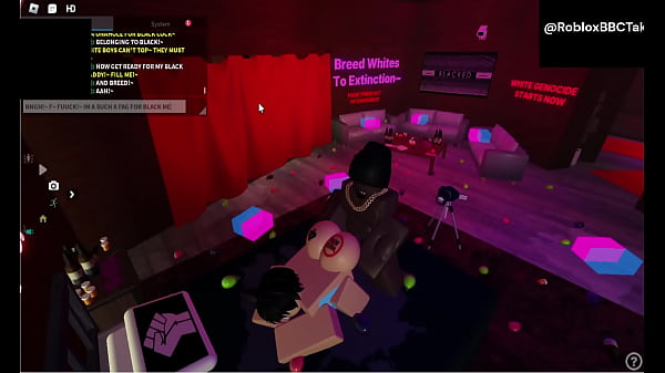 Download Video - Racist White Fag Gets Fucked By Black Cock In Roblox
