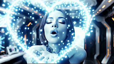 Cortana Halo - Master Chief Uses Smart AI for Everything – Especially Her Tight Wet Pussy