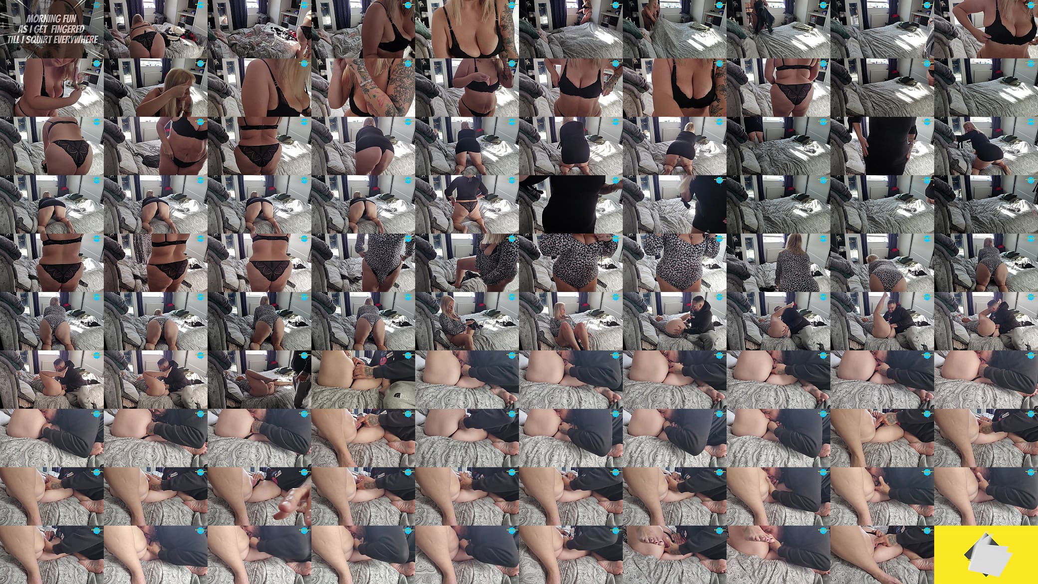 Morning fun as I get fingered until I squirt everywhere 预览图