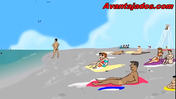 Download Video - Suruba Gay  na Praia de Nudismo