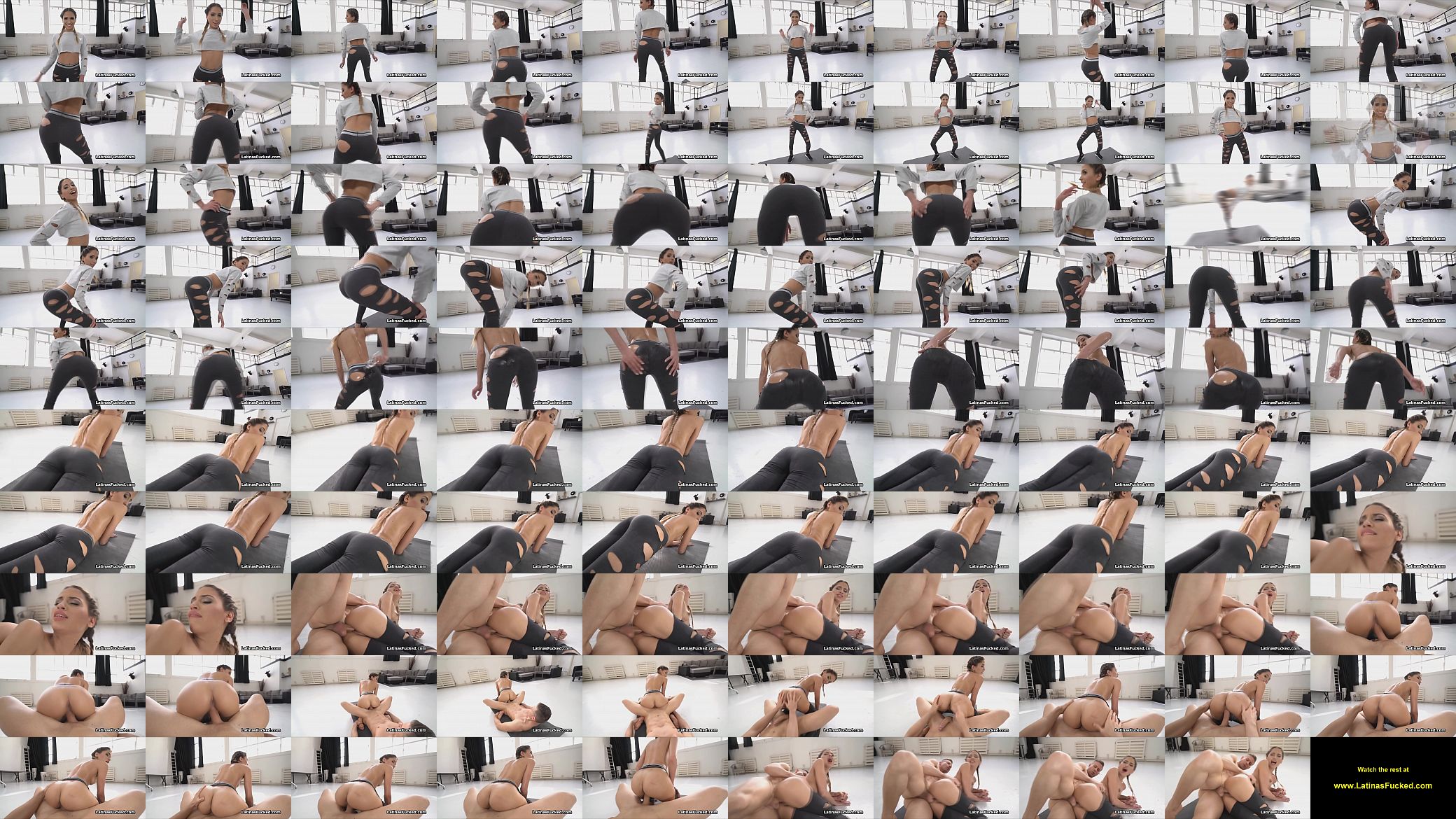 Ass shaking oiled Latina cocked hard 预览图