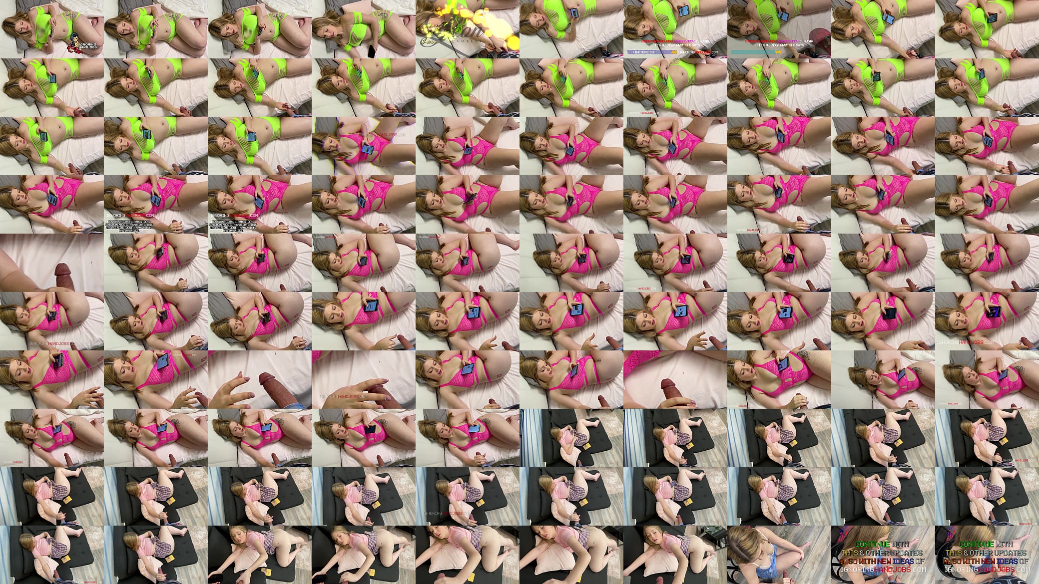 Ignore Handjob of a Busty Curvy All Natural Big Tits Big Ass Sexy Tight Blonde 预览图