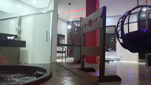 I put my slave on the gallows and she sucked my cock! Watch in full on Sheen or Red