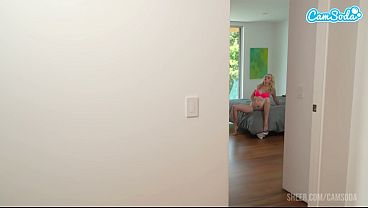 Stepsis Caught Masturbating - Big Tits Lesbian Face-Sitting, 69 & Wand Play