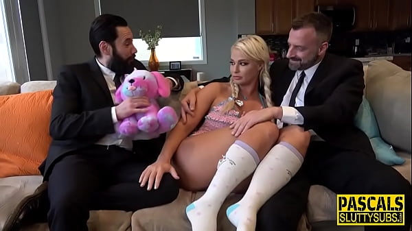 Big tit blonde gets fucked rough