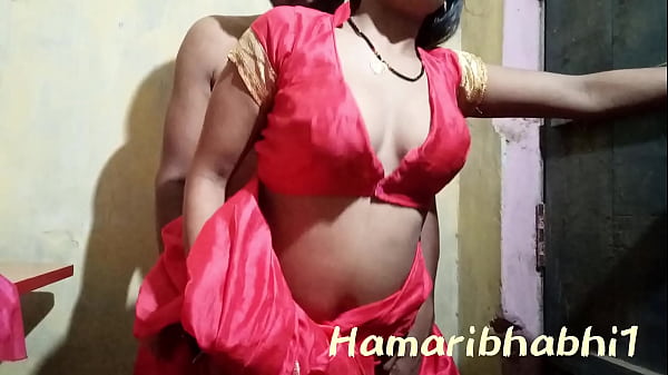 Indian Village wife fucked in hot red saree.