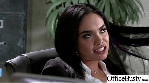 Sex Tape In Office With Busty Gorgeous Girl (selena santana) clip-28