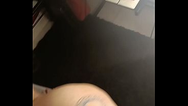 XXX Video call with my horny husband while I suck Primo's dick XXX