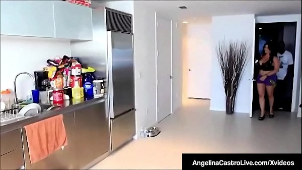 Latina BBW Angelina Castro Fucked By A Big Black Dick!