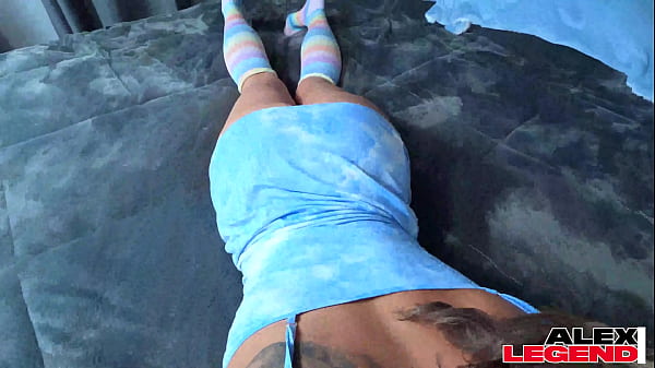 Round Ass Whore Misty Meanor Is Getting Frisky With A Big Dick Dude!