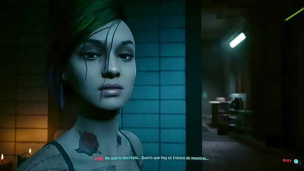 Cyberpunk Sex with Judy in Spanish x Latin. Music: Continued sunset.