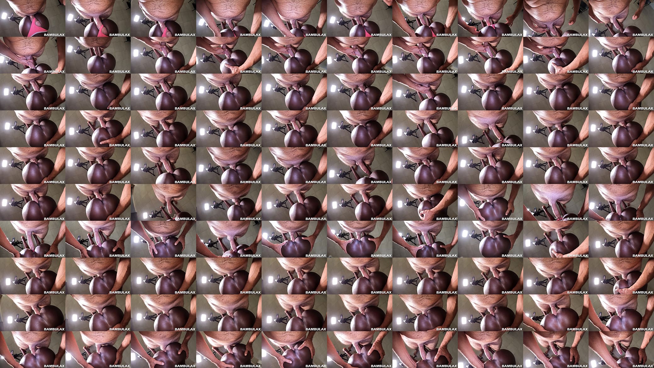 How I pinned and creampied my little ebony pussy 预览图