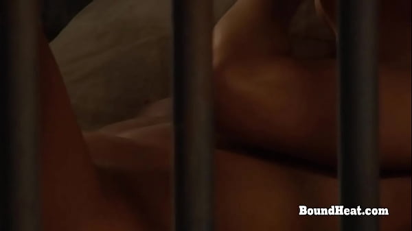 Horny Lustful Lesbian Slave Masturbates And Orgasms