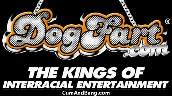 Interracial black slut hardcore group facial 9