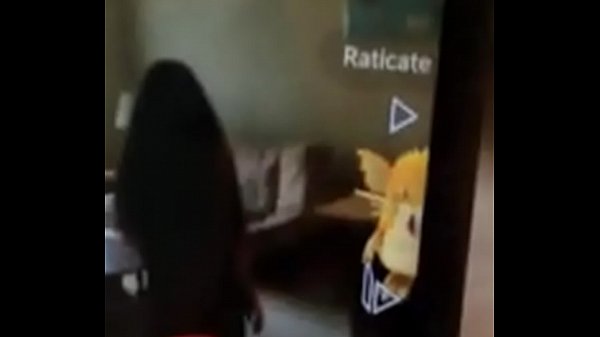 step brother playing app catches sister, she fucks him.