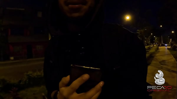 Peruvian man fucks his chubby redhead girlfriend while his friend secretly records it