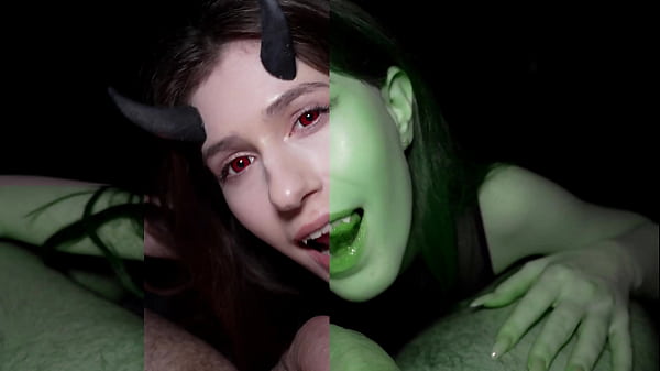 The vampire will suck out all the sperm