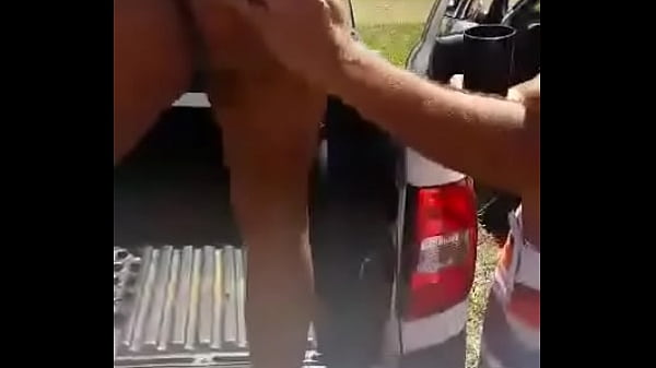 Dancing naked on top of the truck