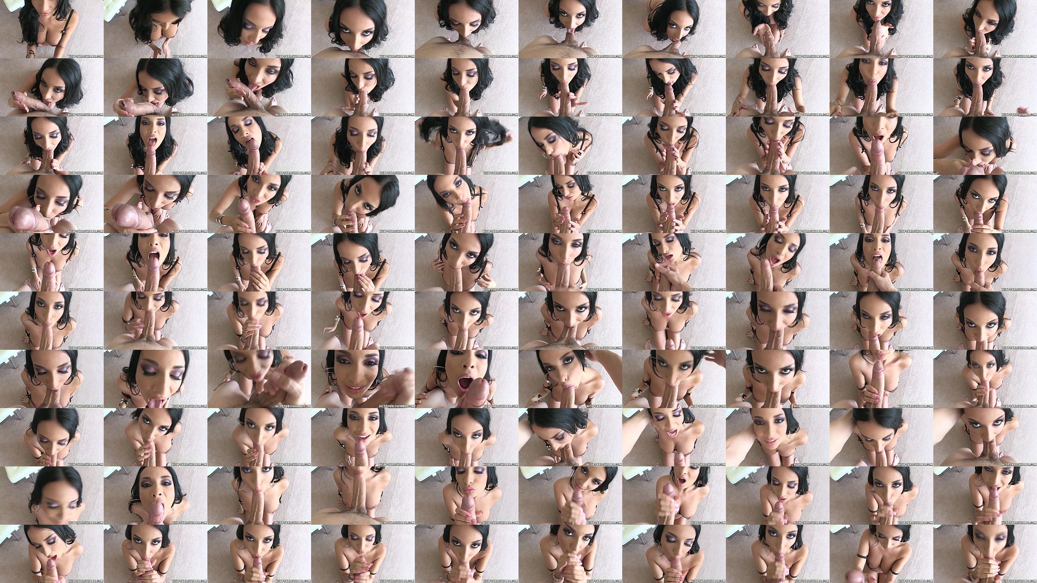 Busty Anissa Kate sucks cock 预览图