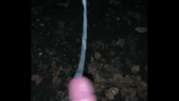 Éjacule Dehors La Nuit