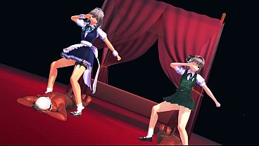 [MMD] Touhou Hibikase SEX DANCE