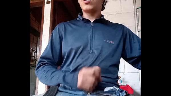 Thick penis pink head worker stripping