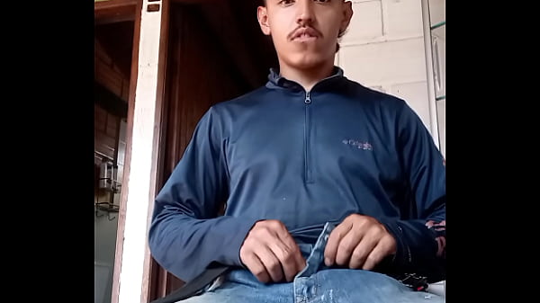 Thick penis pink head worker stripping