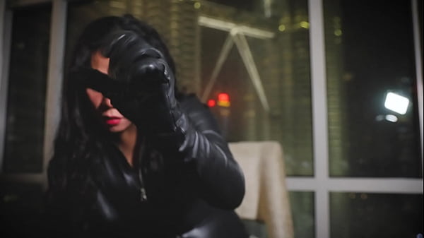 Leather Fetish ASMR by asian dominatrix