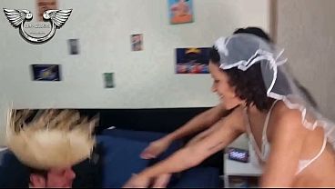 PREVIEW - A different kind of honeymoon - 2 women and 1 guy having very passionate sex on their delicious honeymoon.