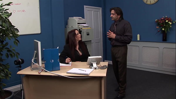 Sasha Rose Drains His Dick After An Office Quickie