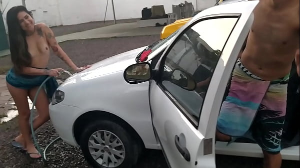 grava&ccedil;&atilde;o da suruba na lavagem de carros