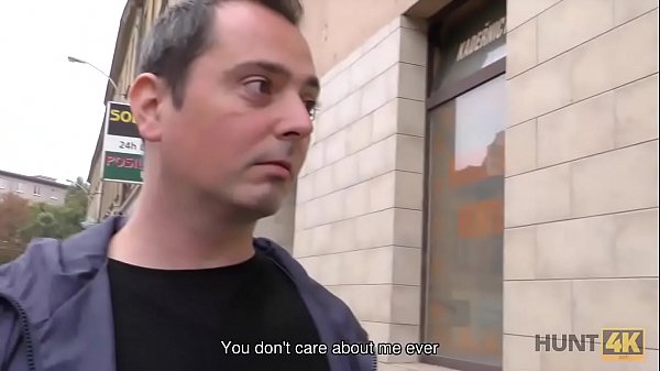 Download Video - HUNT4K&period; Young blonde miss hates her lover so why sells shaved pussy