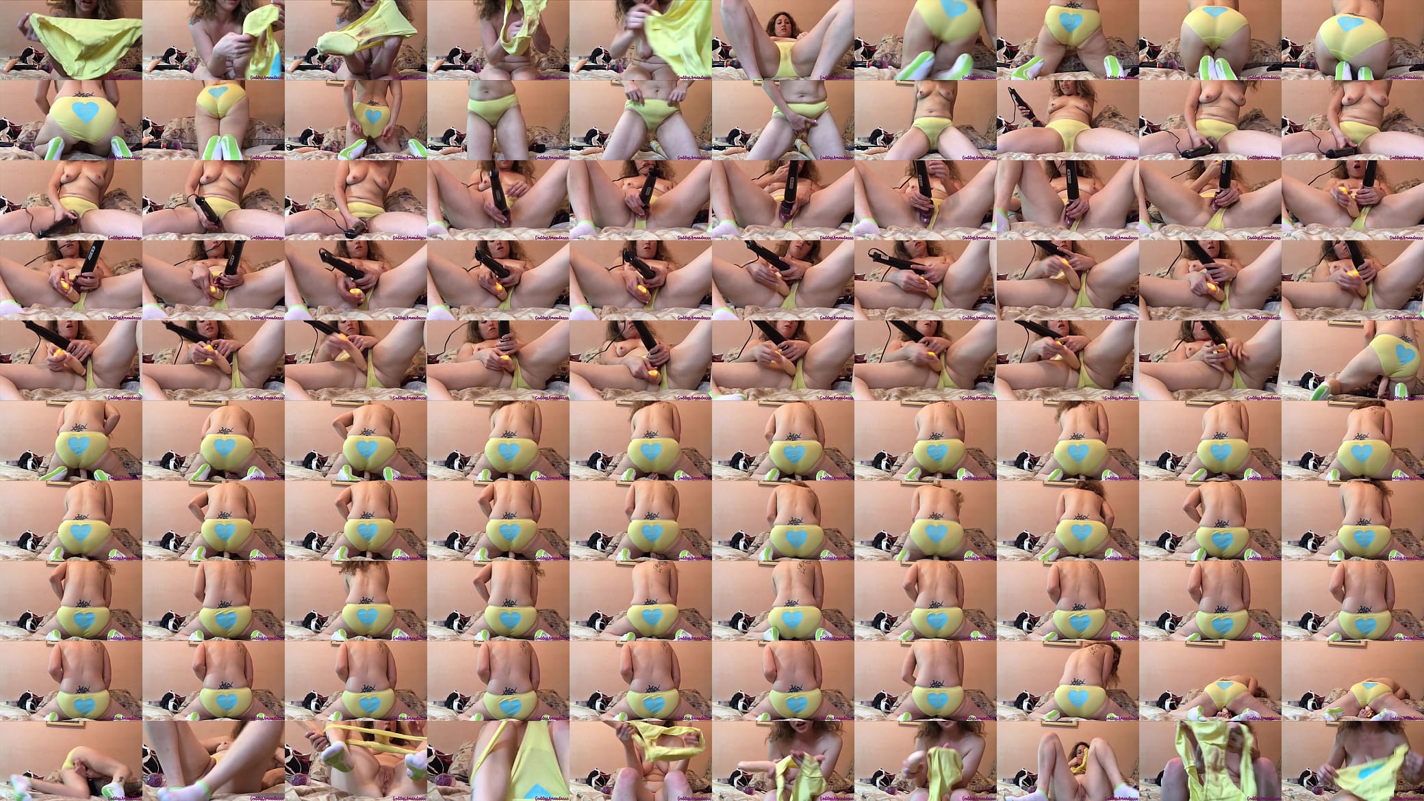 Dirty Cummy Yellow Panty Orgasms 预览图