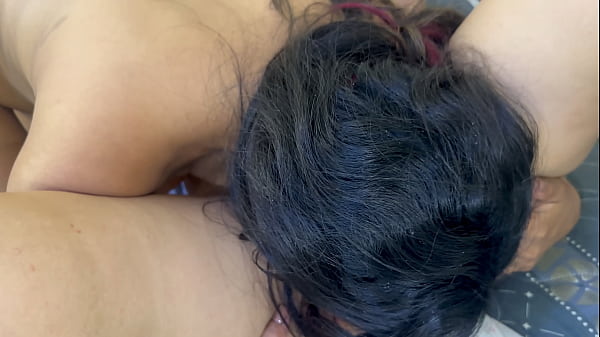 Woman gives the best pussy blowjob to her sister-in-law, REAL HOMEMADE